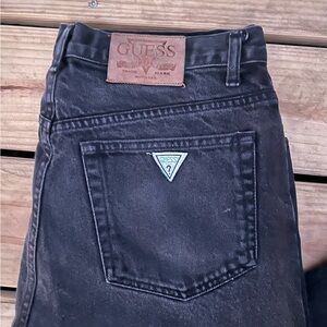 GUESS Men's Charcoal Jeans